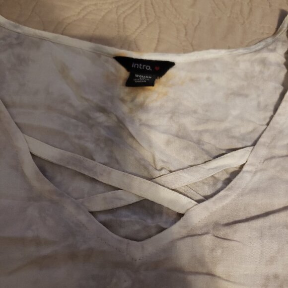 INTRO Dillard's Exclusive Tie-Dye Cold Shoulder - Picture 2 of 8